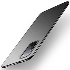 Handyhülle Hülle Hartschalen Kunststoff Schutzhülle Tasche Matt P01 für Huawei Honor X10 5G Schwarz