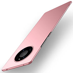 Handyhülle Hülle Hartschalen Kunststoff Schutzhülle Tasche Matt P01 für Huawei Mate 40 Pro Rosegold