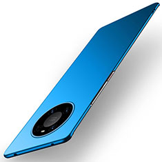 Handyhülle Hülle Hartschalen Kunststoff Schutzhülle Tasche Matt P01 für Huawei Mate 40E Pro 4G Blau