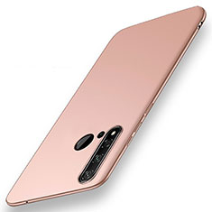 Handyhülle Hülle Hartschalen Kunststoff Schutzhülle Tasche Matt P01 für Huawei Nova 5i Rosegold