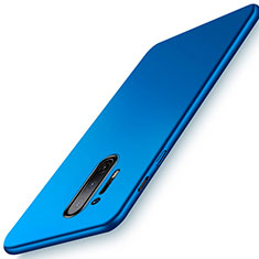 Handyhülle Hülle Hartschalen Kunststoff Schutzhülle Tasche Matt P01 für OnePlus 8 Pro Blau