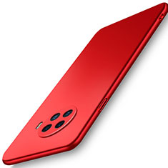 Handyhülle Hülle Hartschalen Kunststoff Schutzhülle Tasche Matt P01 für Oppo Ace2 Rot