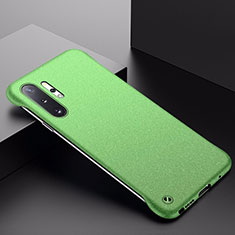 Handyhülle Hülle Hartschalen Kunststoff Schutzhülle Tasche Matt P01 für Samsung Galaxy Note 10 Plus Grün