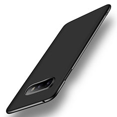 Handyhülle Hülle Hartschalen Kunststoff Schutzhülle Tasche Matt P01 für Samsung Galaxy S10e Schwarz