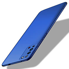 Handyhülle Hülle Hartschalen Kunststoff Schutzhülle Tasche Matt P02 für Huawei Honor X10 5G Blau