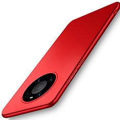 Handyhülle Hülle Hartschalen Kunststoff Schutzhülle Tasche Matt P02 für Huawei Mate 40 Rot