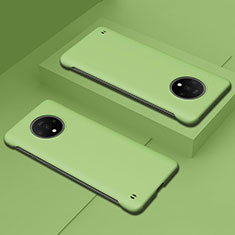 Handyhülle Hülle Hartschalen Kunststoff Schutzhülle Tasche Matt P02 für OnePlus 7T Grün