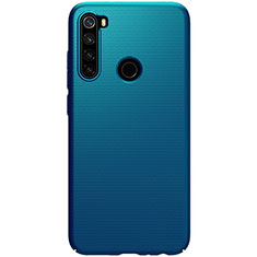 Handyhülle Hülle Hartschalen Kunststoff Schutzhülle Tasche Matt P02 für Xiaomi Redmi Note 8T Blau