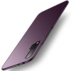 Handyhülle Hülle Hartschalen Kunststoff Schutzhülle Tasche Matt P03 für Huawei Nova 6 Violett