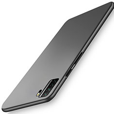 Handyhülle Hülle Hartschalen Kunststoff Schutzhülle Tasche Matt P03 für Huawei Nova 7 SE 5G Schwarz