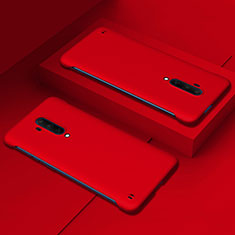 Handyhülle Hülle Hartschalen Kunststoff Schutzhülle Tasche Matt P03 für OnePlus 7T Pro Rot