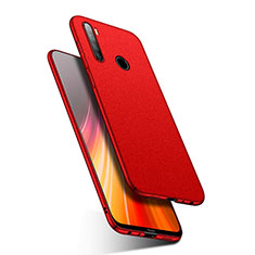 Handyhülle Hülle Hartschalen Kunststoff Schutzhülle Tasche Matt P03 für Xiaomi Redmi Note 8 Rot