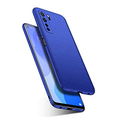 Handyhülle Hülle Hartschalen Kunststoff Schutzhülle Tasche Matt P04 für Huawei Nova 7 SE 5G Blau