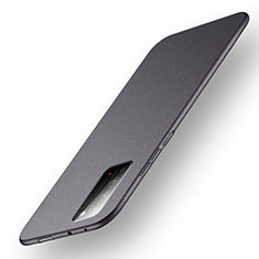 Handyhülle Hülle Hartschalen Kunststoff Schutzhülle Tasche Matt P05 für Huawei Honor X10 5G Grau