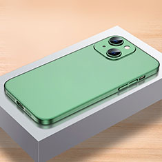 Handyhülle Hülle Hartschalen Kunststoff Schutzhülle Tasche Matt QC1 für Apple iPhone 13 Grün