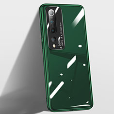 Handyhülle Hülle Hartschalen Kunststoff Schutzhülle Tasche Matt T01 für Xiaomi Mi 10 Pro Grün
