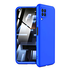 Handyhülle Hülle Hartschalen Kunststoff Schutzhülle Tasche Matt Vorder und Rückseite 360 Grad Ganzkörper für Huawei Nova 7i Blau