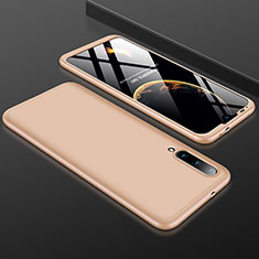 Handyhülle Hülle Hartschalen Kunststoff Schutzhülle Tasche Matt Vorder und Rückseite 360 Grad Ganzkörper P01 für Xiaomi Mi A3 Gold