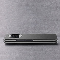 Handyhülle Hülle Hartschalen Kunststoff Schutzhülle Tasche Matt Vorder und Rückseite 360 Grad Ganzkörper YK1 für Huawei Mate X3 Schwarz