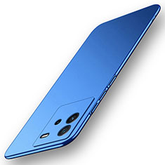 Handyhülle Hülle Hartschalen Kunststoff Schutzhülle Tasche Matt YK1 für Vivo iQOO Neo6 SE 5G Blau