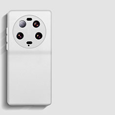Handyhülle Hülle Hartschalen Kunststoff Schutzhülle Tasche Matt YK1 für Xiaomi Mi 13 Ultra 5G Weiß