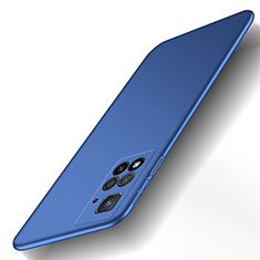 Handyhülle Hülle Hartschalen Kunststoff Schutzhülle Tasche Matt YK1 für Xiaomi Redmi Note 11 Pro+ Plus 5G Blau