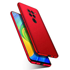 Handyhülle Hülle Hartschalen Kunststoff Schutzhülle Tasche Matt YK1 für Xiaomi Redmi Note 9 Rot