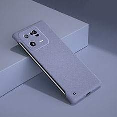 Handyhülle Hülle Hartschalen Kunststoff Schutzhülle Tasche Matt YK2 für Xiaomi Mi 13 Pro 5G Lavendel Grau