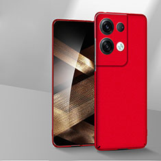 Handyhülle Hülle Hartschalen Kunststoff Schutzhülle Tasche Matt YK2 für Xiaomi Redmi Note 13 5G Rot