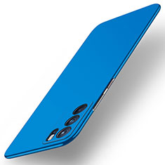 Handyhülle Hülle Hartschalen Kunststoff Schutzhülle Tasche Matt YK3 für Oppo Reno6 Pro 5G India Blau