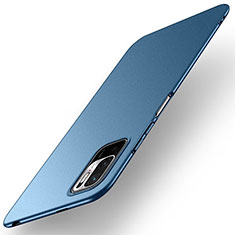 Handyhülle Hülle Hartschalen Kunststoff Schutzhülle Tasche Matt YK3 für Xiaomi Redmi Note 10 5G Blau