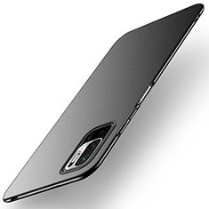 Handyhülle Hülle Hartschalen Kunststoff Schutzhülle Tasche Matt YK3 für Xiaomi Redmi Note 10T 5G Schwarz