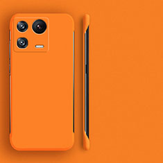 Handyhülle Hülle Hartschalen Kunststoff Schutzhülle Tasche Matt YK4 für Xiaomi Mi 13 5G Orange