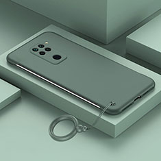 Handyhülle Hülle Hartschalen Kunststoff Schutzhülle Tasche Matt YK4 für Xiaomi Redmi 10X 4G Nachtgrün