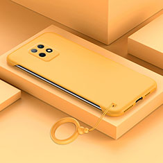 Handyhülle Hülle Hartschalen Kunststoff Schutzhülle Tasche Matt YK4 für Xiaomi Redmi 10X 5G Gelb