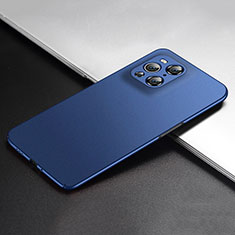 Handyhülle Hülle Hartschalen Kunststoff Schutzhülle Tasche Matt YK5 für Oppo Find X3 5G Blau