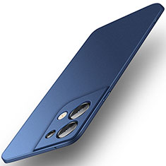 Handyhülle Hülle Hartschalen Kunststoff Schutzhülle Tasche Matt YK5 für Oppo Reno8 Pro+ Plus 5G Blau