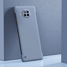 Handyhülle Hülle Hartschalen Kunststoff Schutzhülle Tasche Matt YK5 für Xiaomi Mi 10i 5G Lavendel Grau