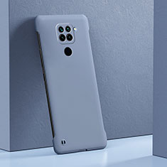 Handyhülle Hülle Hartschalen Kunststoff Schutzhülle Tasche Matt YK5 für Xiaomi Redmi 10X 4G Lavendel Grau