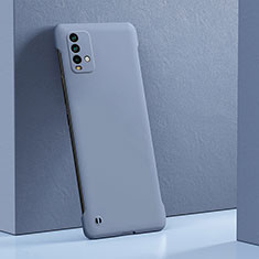 Handyhülle Hülle Hartschalen Kunststoff Schutzhülle Tasche Matt YK5 für Xiaomi Redmi 9T 4G Lavendel Grau