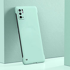 Handyhülle Hülle Hartschalen Kunststoff Schutzhülle Tasche Matt YK5 für Xiaomi Redmi Note 10T 5G Cyan