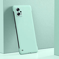 Handyhülle Hülle Hartschalen Kunststoff Schutzhülle Tasche Matt YK5 für Xiaomi Redmi Note 11T Pro+ Plus 5G Cyan