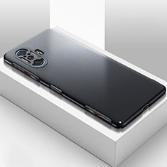 Handyhülle Hülle Hartschalen Kunststoff Schutzhülle Tasche Matt YK6 für Xiaomi Poco F3 GT 5G Schwarz