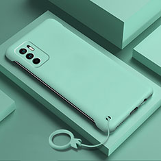 Handyhülle Hülle Hartschalen Kunststoff Schutzhülle Tasche Matt YK6 für Xiaomi Redmi Note 10 5G Minzgrün