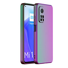 Handyhülle Hülle Hartschalen Kunststoff Schutzhülle Tasche Matt ZL1 für Xiaomi Mi 10T Pro 5G Violett