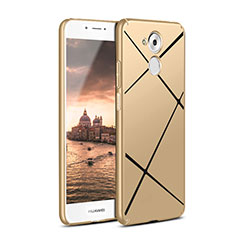 Handyhülle Hülle Kunststoff Schutzhülle Line für Huawei Honor 6C Gold