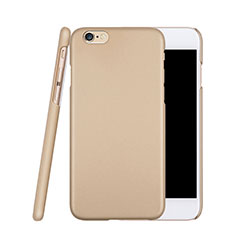 Handyhülle Hülle Kunststoff Schutzhülle Matt für Apple iPhone 6 Plus Gold