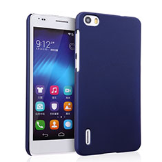 Handyhülle Hülle Kunststoff Schutzhülle Matt für Huawei Honor 6 Blau