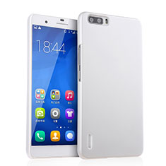 Handyhülle Hülle Kunststoff Schutzhülle Matt für Huawei Honor 6 Plus Weiß