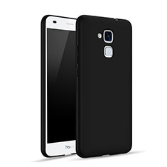Handyhülle Hülle Kunststoff Schutzhülle Matt für Huawei Honor 7 Lite Schwarz